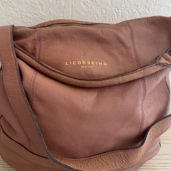 Liebeskind Brown Ramona C Vintage Leather Hobo Bag - Picture 4 of 11